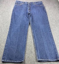 Vintage Levis 505 Jeans Men  s 40x30 Blue Heavy Work Denim Straight Y2K