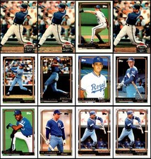 1992 Kansas City Royals (88) Card Lot - LIMITED EDITION – A TRUE STATEMENT PI...