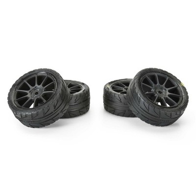 Pro-Line Racing Vector Tire MTD 12mm Black Mach 10 Wheel 4 for ARRMA TYPHON GROM