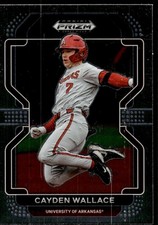 2022 Panini Prizm Draft Picks Cayden Wallace #49