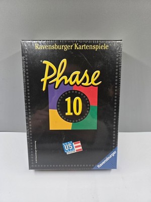 Phase 10 US Bestseller Ravensburger 271641  Kartenspiel Selten NEU in Folie 2005