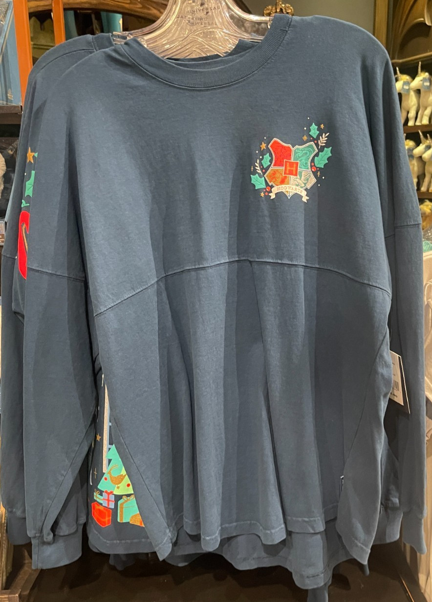 Universal Studios Harry Potter Hogwarts Happy Christmas Blue Spirit Jersey 2025