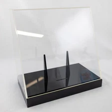 Clear Acrylic Plastic Enclosed Collector Plate Display Show Case Box