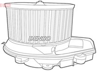 Denso InnenraumgebläSe DEA02002 FüR 3B5 Skoda 3B6 3B2 3B3 VW Audi B5 Superb A4 1