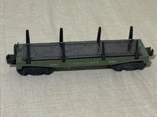 Postwar  Lionel 3461 Automatic Log Dump Car- working tested EX