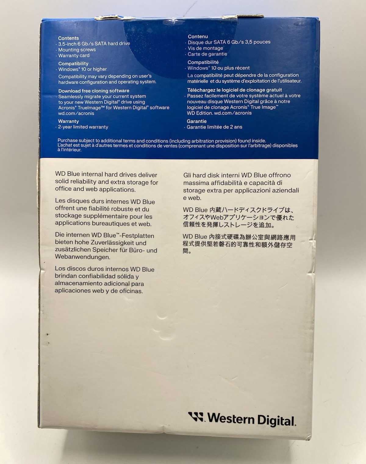 Western Digital Blue 2 TB HDD  Backup & Storage