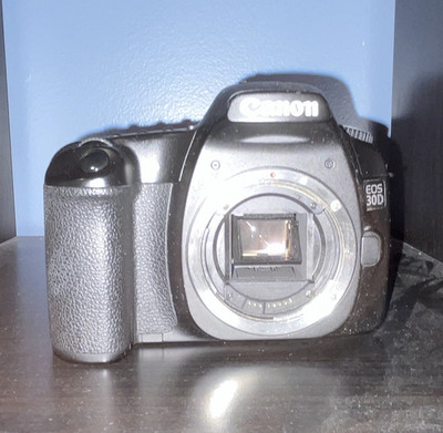 Canon EOS 30D Digital SLR Digital Camera Body Only, Black
