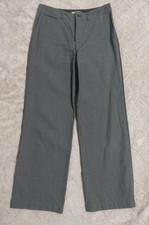 Margaret Howell Wide Pants Grey Size 1 29.9 inches