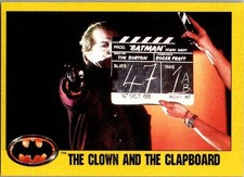 1989 Topps Batman Series 2 - The Clown and the Clapboard