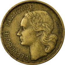 Münze, Frankreich, Guiraud, 10 Francs, 1954, Beaumont - Le Roger, S+