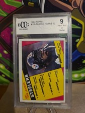 1984 Topps Team Leaders Franco Harris BCCG 9 # 159