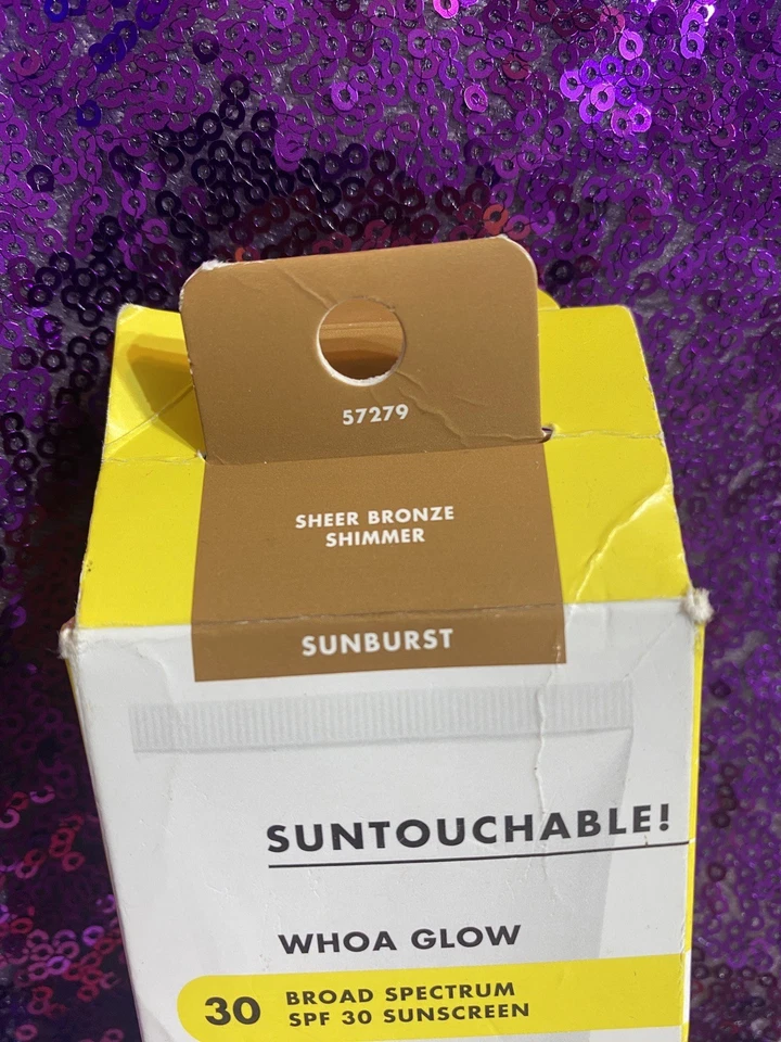 Pack de 4 E.L.F. PROTECTOR SOLAR PIEL SUNTOUCHABLE WHOA GLOW SPF 30 SUNBURST CADUCIDAD: 09/2025 Foto 3 de 4