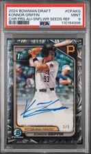 2024 Bowman Chrome Konnor Griffin RC Sunflower Seeds /5 ! PSA9 POP2 !!! 🔥RARE!
