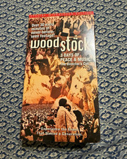 Warner Bros. Woodstock: 3 Days of Peace & Music Director's Cut Widescreen VHS