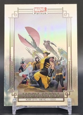 2022 Marvel Platinum ICONIC COVER RAINBOW #IC15 House of M / Ausgabe Nr. 1 / 2005
