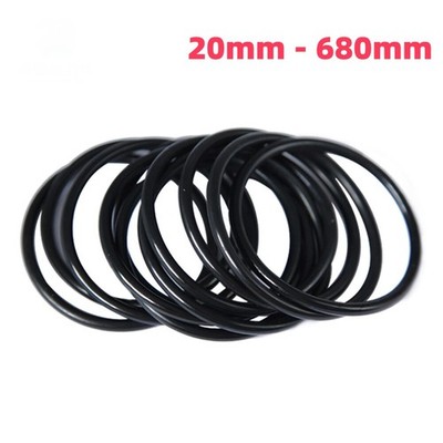 O Ringe  Schnurstärke 5,7mm NBR 70 Dichtung Dichtring O-Ring Gummiring20mm-680mm
