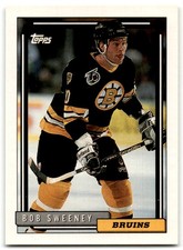 1992-93 Topps Bob Sweeney Boston Bruins #111