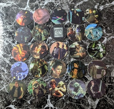 Star Wars Trilogie Special Edition Walkers Tazos Konvolut 25x gebraucht