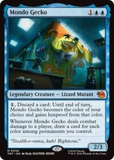 MTG Mondo Gecko Foil NM | 46 TMT M