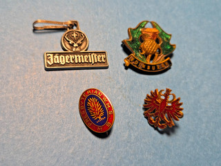 4 Classic Lapel Pins