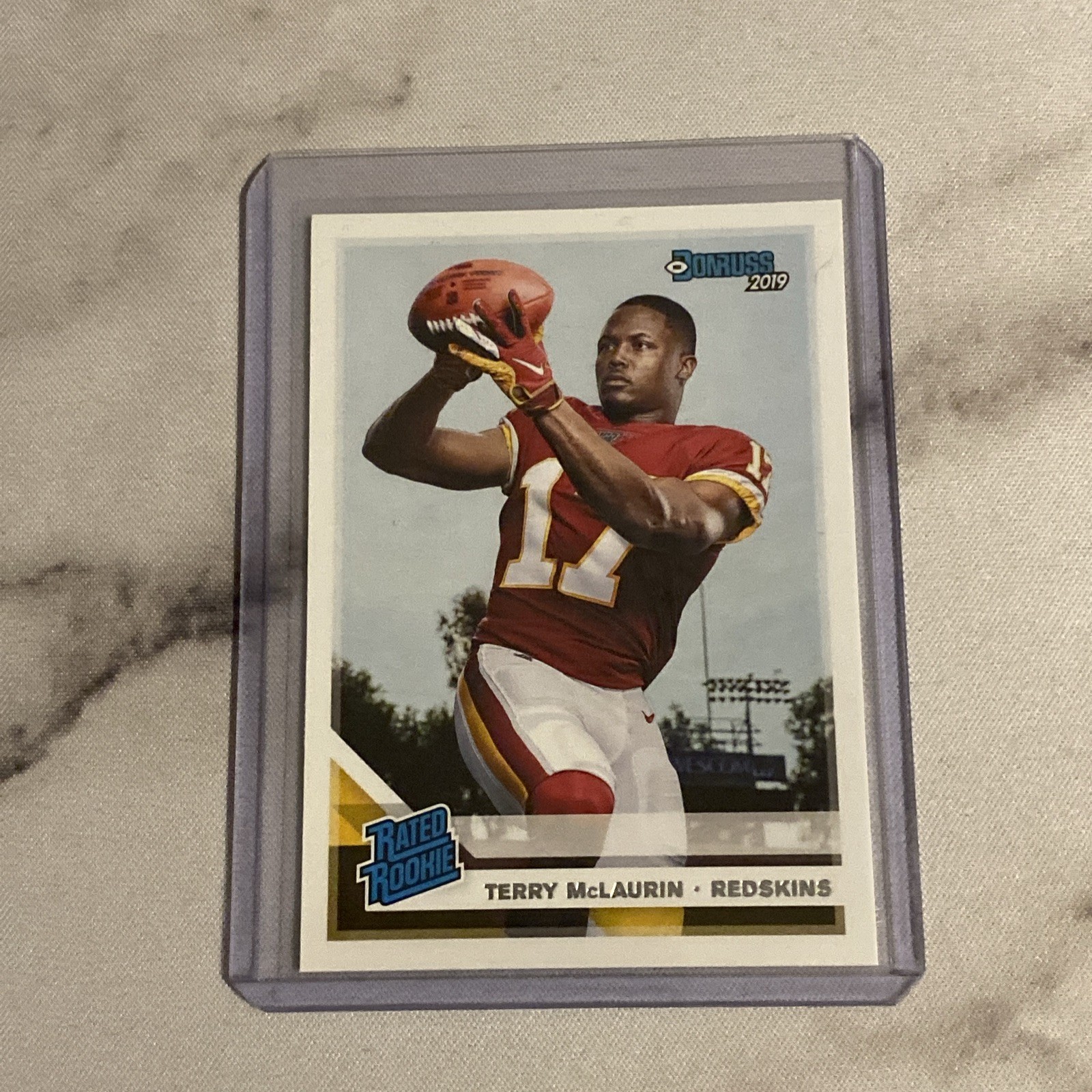 2019 Panini Donruss - Rated Rookie Terry McLaurin #329 (RC)