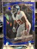 Panini 2025 Prizm Black Blue Ice Prizm Michael Strahan Giants /125 TZ