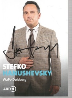 Stefko Hanushevsky Schauspieler handsigniert