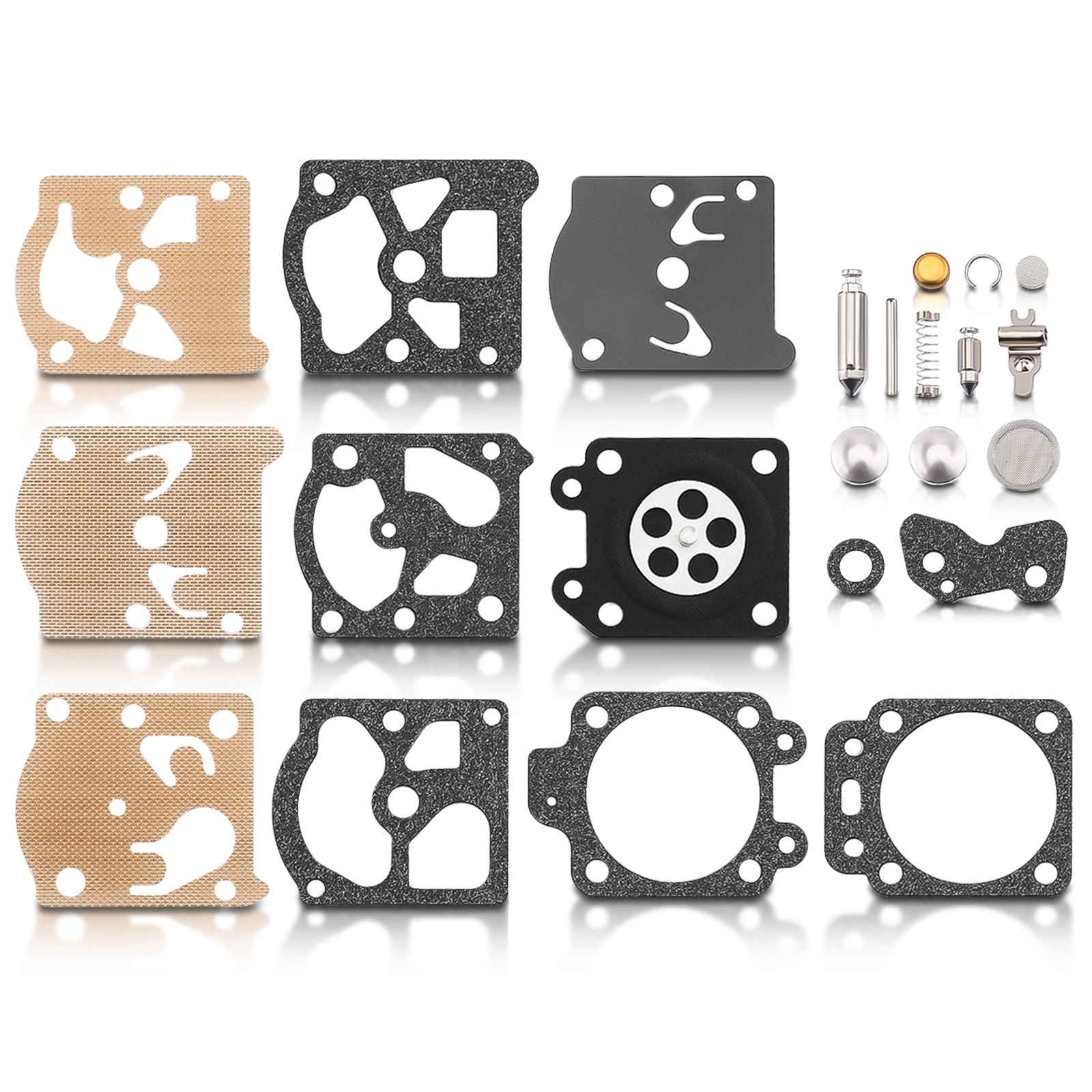 K20-WAT WA / WT fit WALBRO Carb Carburetor DIAPHRAGM GASKET NEEDLE REPAIR KIT