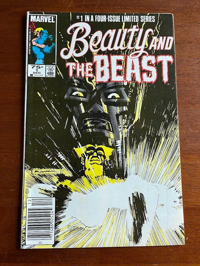 Beauty And The Beast # 1 Vf Marvel Comics 1984 Newsstand (Dazzler)