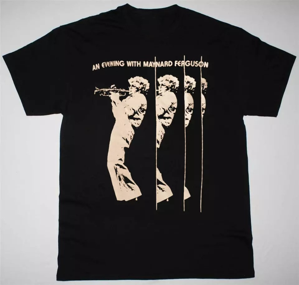 Rare 1980 Maynard Ferguson Tour Gift For Fan Unisex Cotton T-shirt