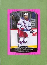 2022-23 O-Pee-Chee Neon Pink #37 Alexis Lafreniere 36/75