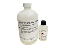 Momentive RTV615 - Silicone Rubber Compound, 1 Pound Kit, Clear