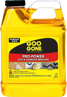 Goo Gone Pro-Power - Professional Strength Adhesive 32 Fl Oz (Pack of 1) 