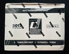 2017 PANINI DONRUSS FOOTBALL - JUMBO FAT PACK BOX - SEALED - RARE!