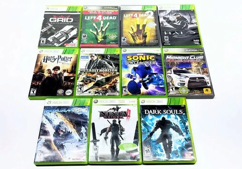 Lot of 11 Popular Microsoft Xbox 360 Games