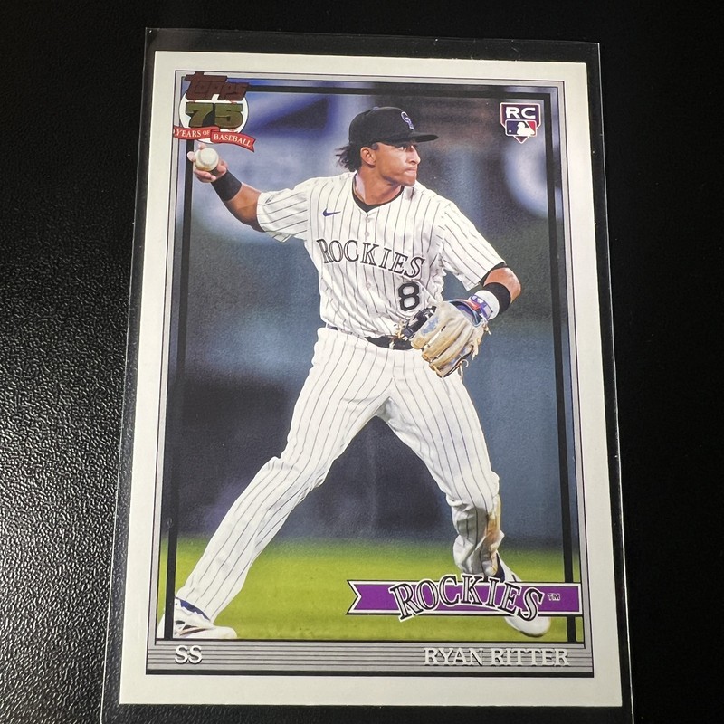 2026 Topps #T91-26 Ryan Ritter 1991 Topps Baseball 35th Anniversary (Series One)
