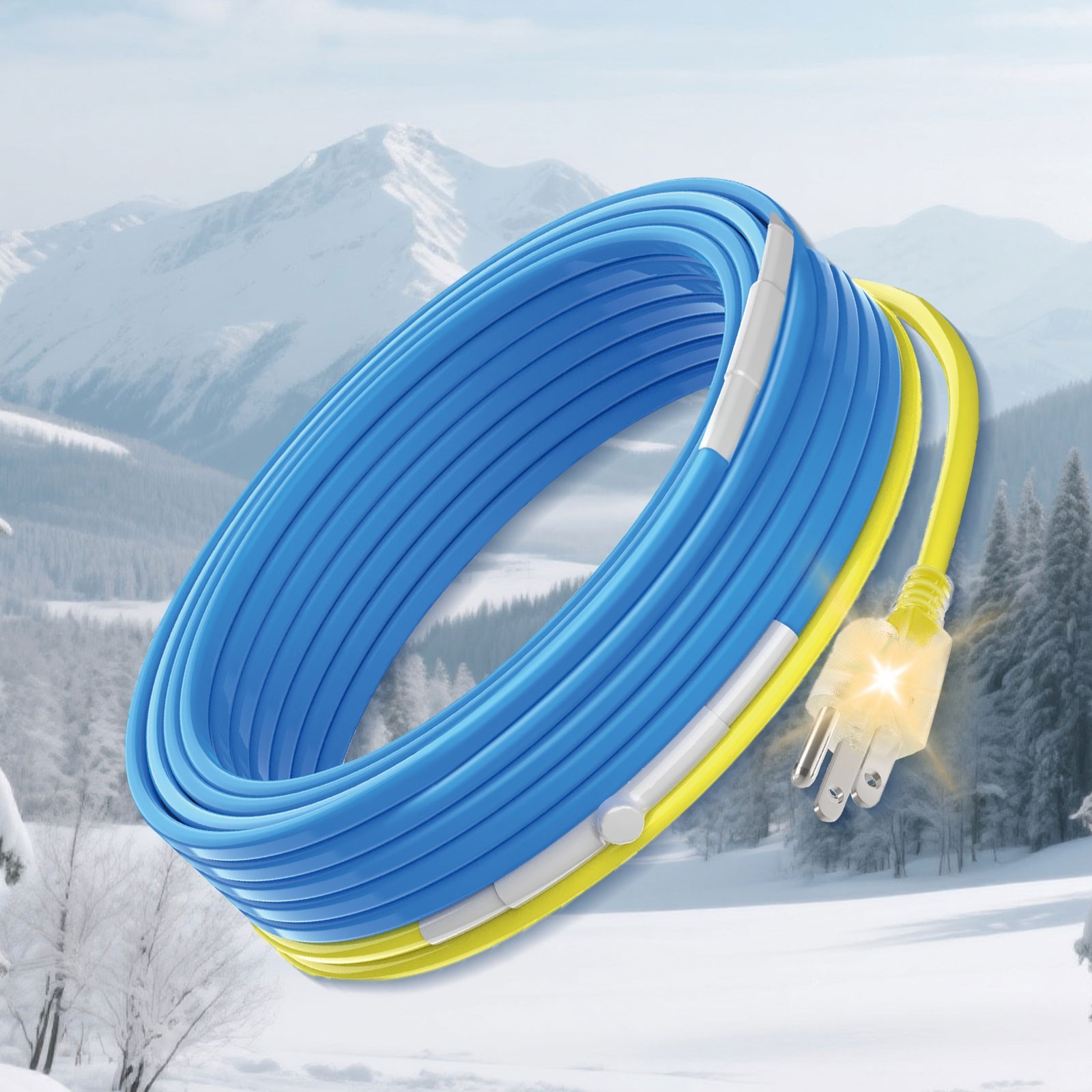 YeloDeer Water Pipe Heating Cable – Self-Regulating Temperature