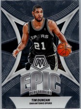2023-24 Panini Mosaic #19 Tim Duncan Epic Performers
