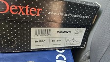 TS Dexter Raquel IV Women s Bowling Shoes White Pink Size 8.5M B4270-7 NOS