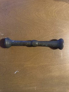 Antique Brass Pestle 8” 1.1 Lbs