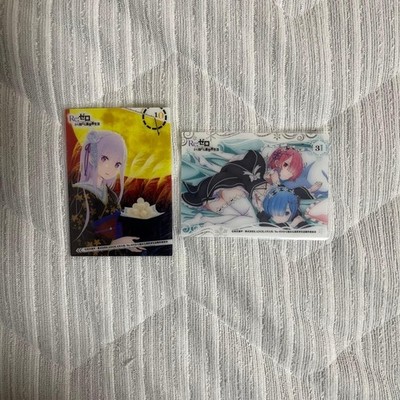 Re:Zero 2Card Set Rem Ram Emilia Trading Cards Series: