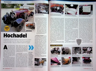 Oldtimer Markt 10/2016 Hispano-Suiza H6C in einer seltenen Vorstellung auf 3 Sei