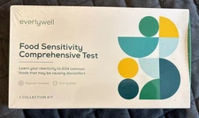 EverlyWell Food Sensitivity Comprehensive  Test Kit - checks 204 Common Foods