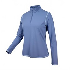 Soybu Women's Long Sleeve Half-Zip Activewear Top Yoga XL