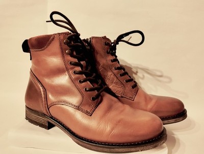 Marco Polo Leder Stiefel Schuhe Gr 43
