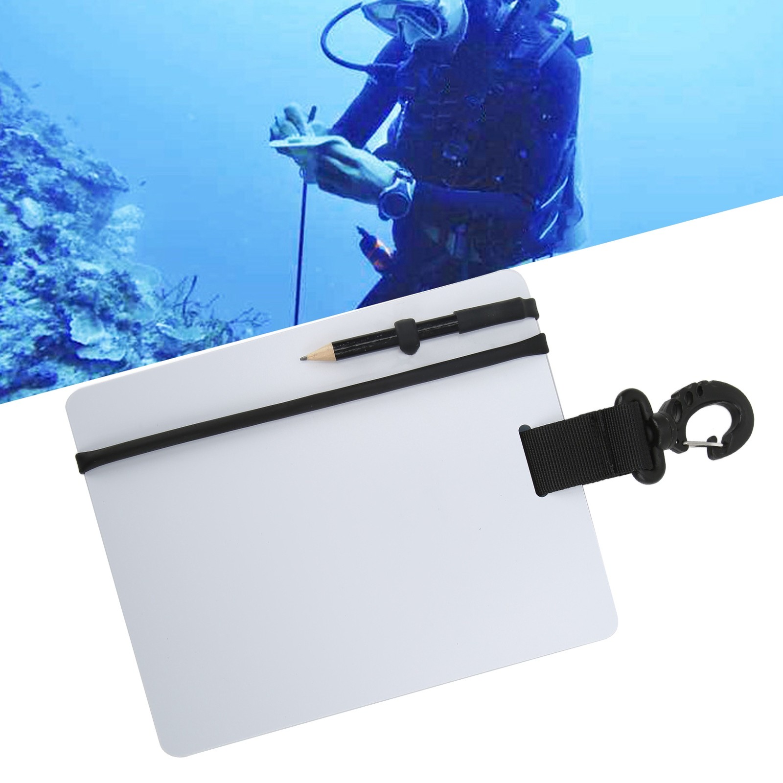 Underwater Writing Slate Diving Wordpad Gear Board Diving Writing Board With Pen