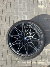 BMW M3 M4 G80 G81 G82 G83 Genuine 20" Rear Alloy Wheel 10.5J ET20 Black OEM