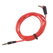 2X(3.5mm 1/8 inch Male to Male 4 Pole Car AUX Audio Cord Cable Record6586