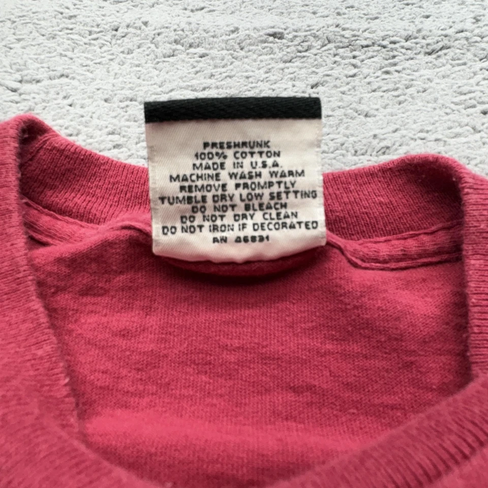 Camisa De Colección Taos Wolves Para Hombres Señal Grande Deportes Hábitat Bosque Luna 1991 Años 90 Foto 4 de 4