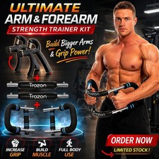 Twister Arm Trainer, Adjustable 5 Resistance Levels Chest  Arm Wor